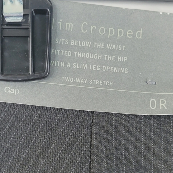 GAP Slim Cropped Pants Size 0R - Picture 8 of 10